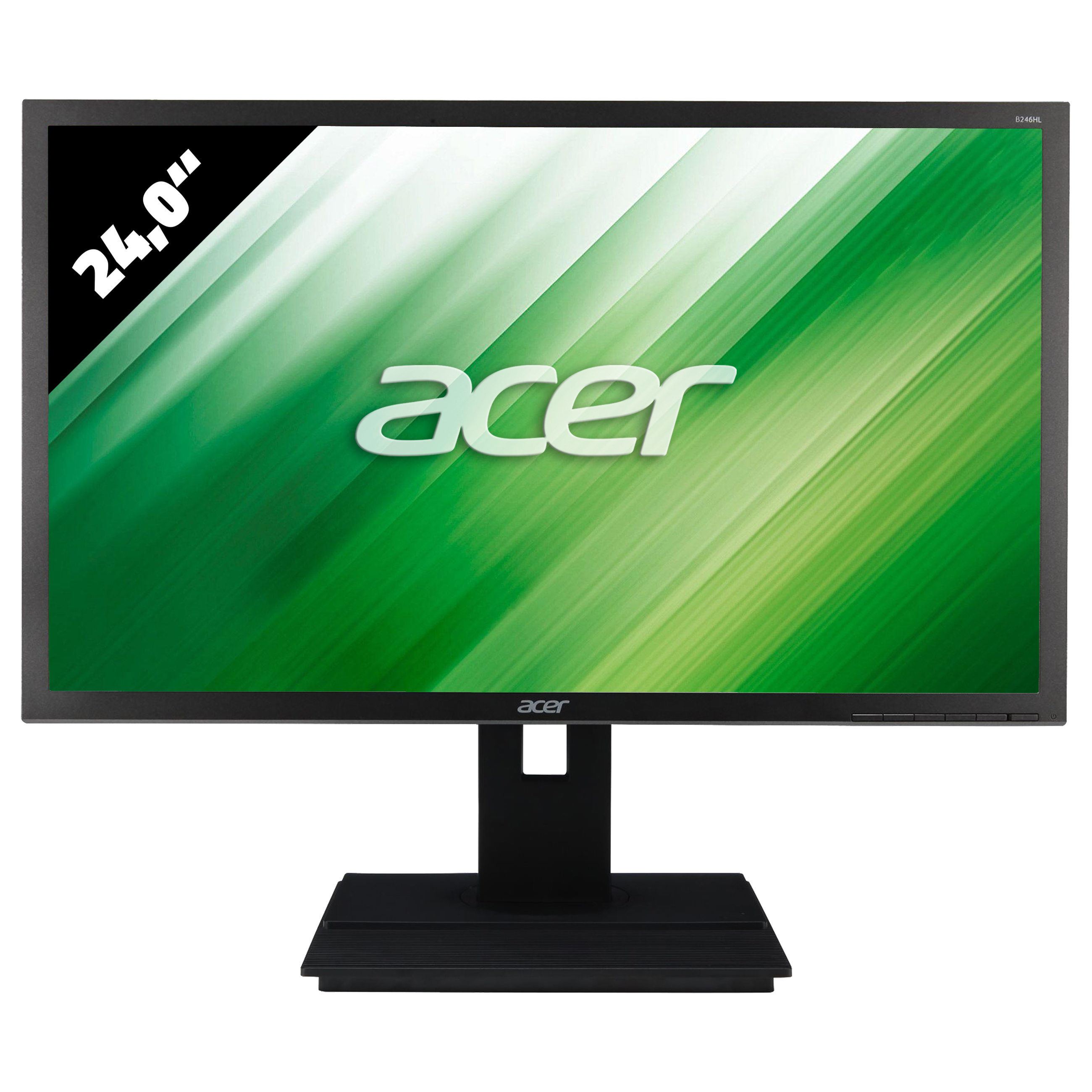 Acer B246HL - 24,0 Zoll - 1920 x 1080 FHD - 5 ms - Schwarz