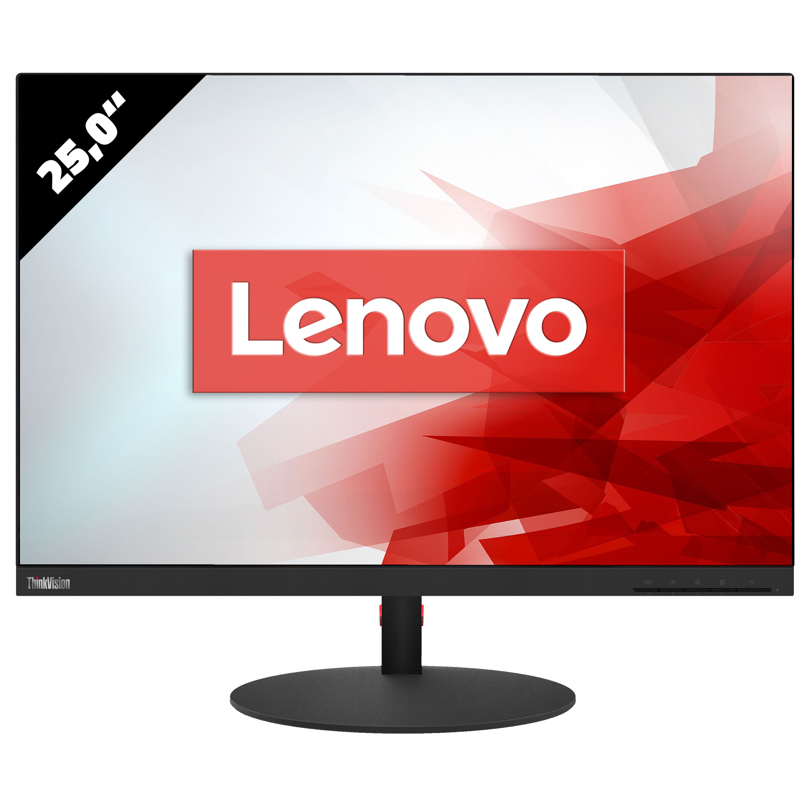 Lenovo ThinkVision 25-Zoll-Monitor, generalüberholt von AfB