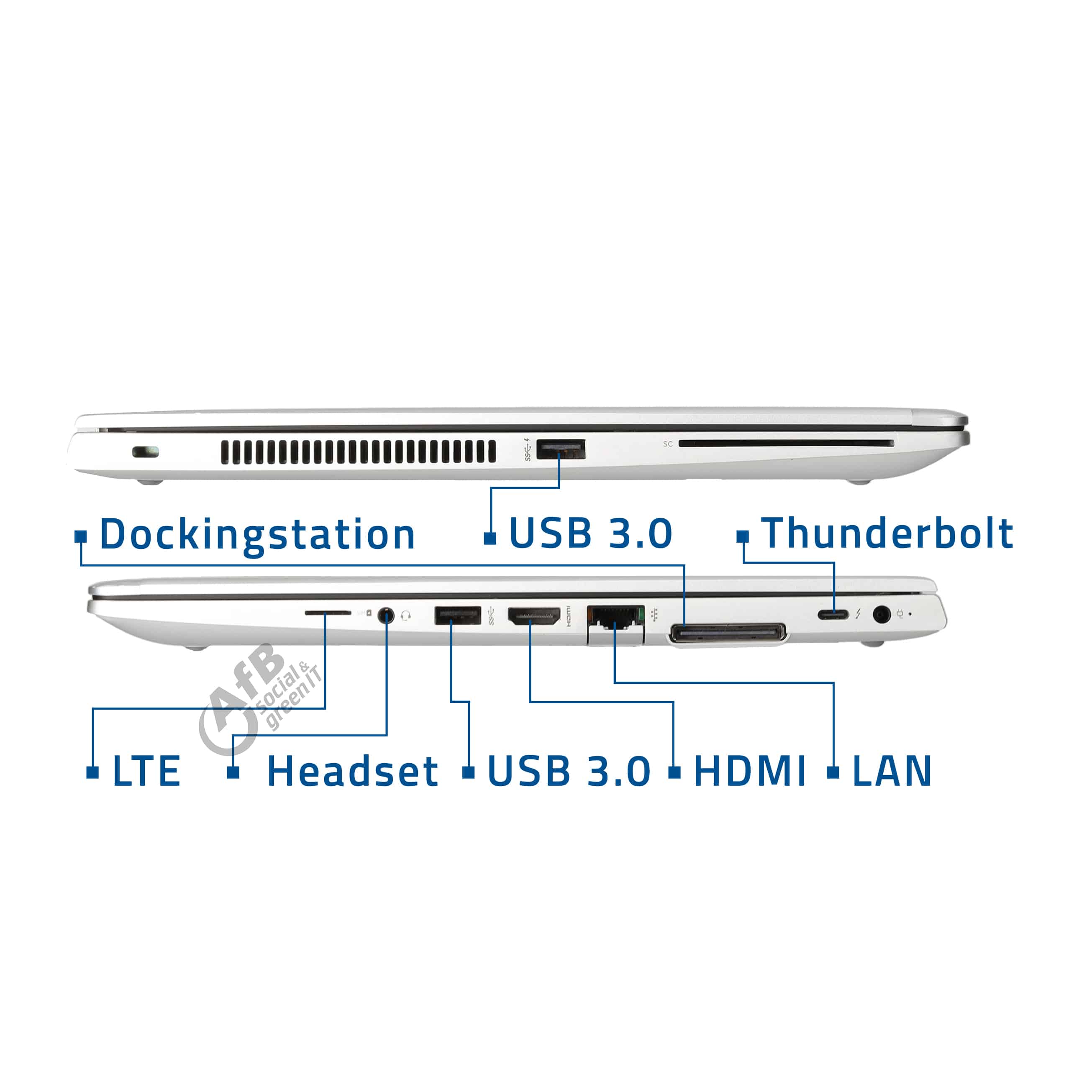 HP EliteBook 830 G6 

 - 13,3 Zoll - Intel Core i5 8365U @ 1,6 GHz - 8 GB DDR4 - 256 GB SSD - 1920 x 1080 FHD - Windows 11 Professional