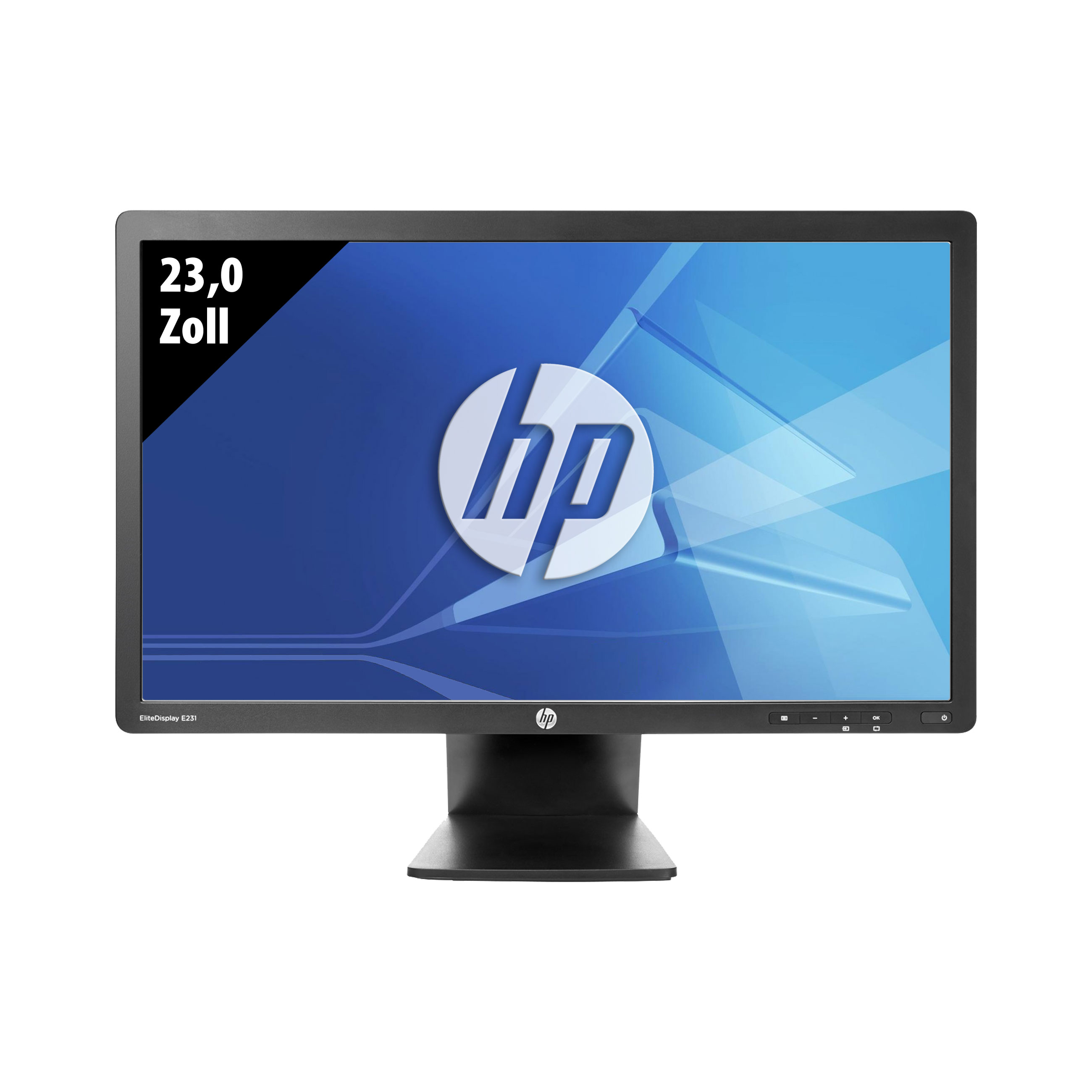 HP EliteDisplay E231 - 23,0 Zoll - 1920 x 1080 FHD - 5 ms - Schwarz