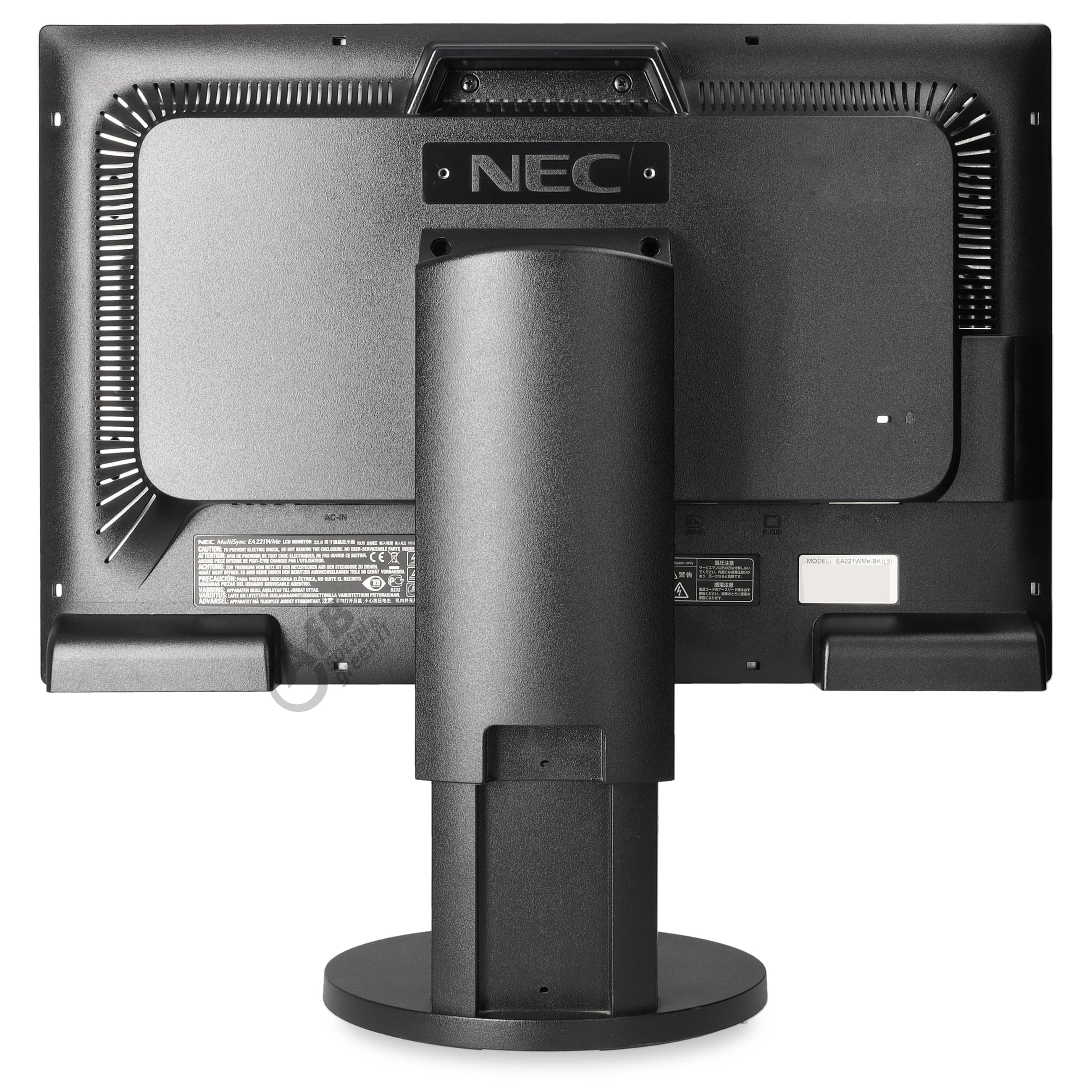 NEC MultiSync EA221WM-BK - 22,0 Zoll - 1680 x 1050 WSXGA+ - 5 ms - Schwarz